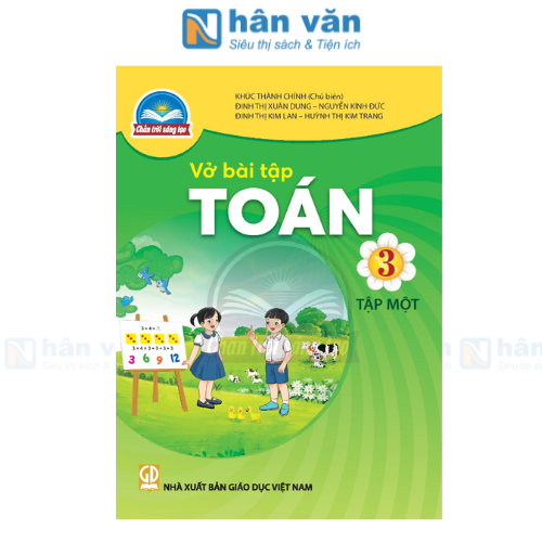  Vở Bài Tập Toán 3 Tập 1 - Chân Trời Sáng Tạo 