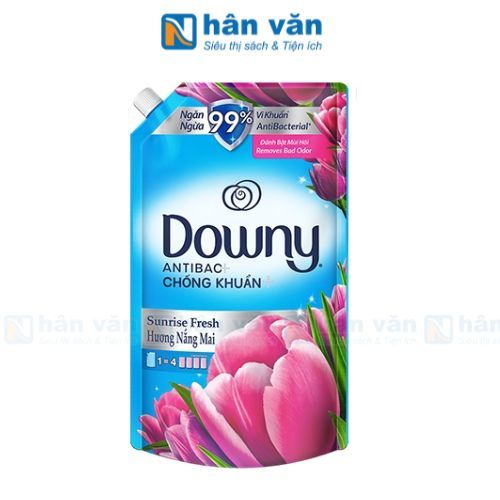  Nước Xả Vải Downy Hương Nắng Mai Túi 1.5L 