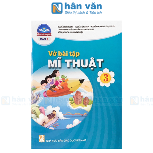  Vở Bài Tập Mĩ Thuật 3 Bản 1 Chân Trời Sáng Tạo 