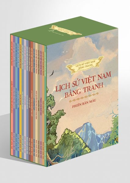 Lịch Sử Việt Nam Bằng Tranh - Bản Màu - Hộp 16 Cuốn