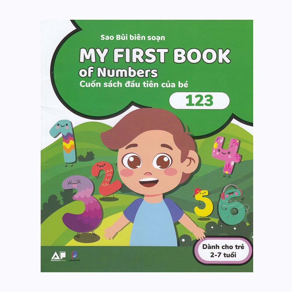  My First Book of Numbers - Cuốn Sách Đầu Tiên Của Bé  - 1 2 3 (Dành Cho Trẻ 2-7 Tuổi) 