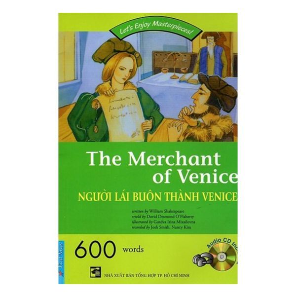  The Merchant of Venice - Người Lái Buôn Thành Venice (Kèm CD) 