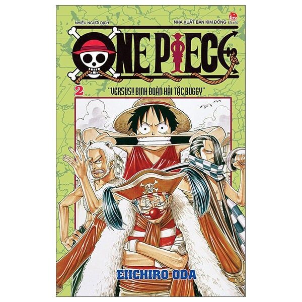  One Piece - Tập 2 - Versus!! Binh Đoàn Hải Tặc Buggy (Tái Bản 2025) 