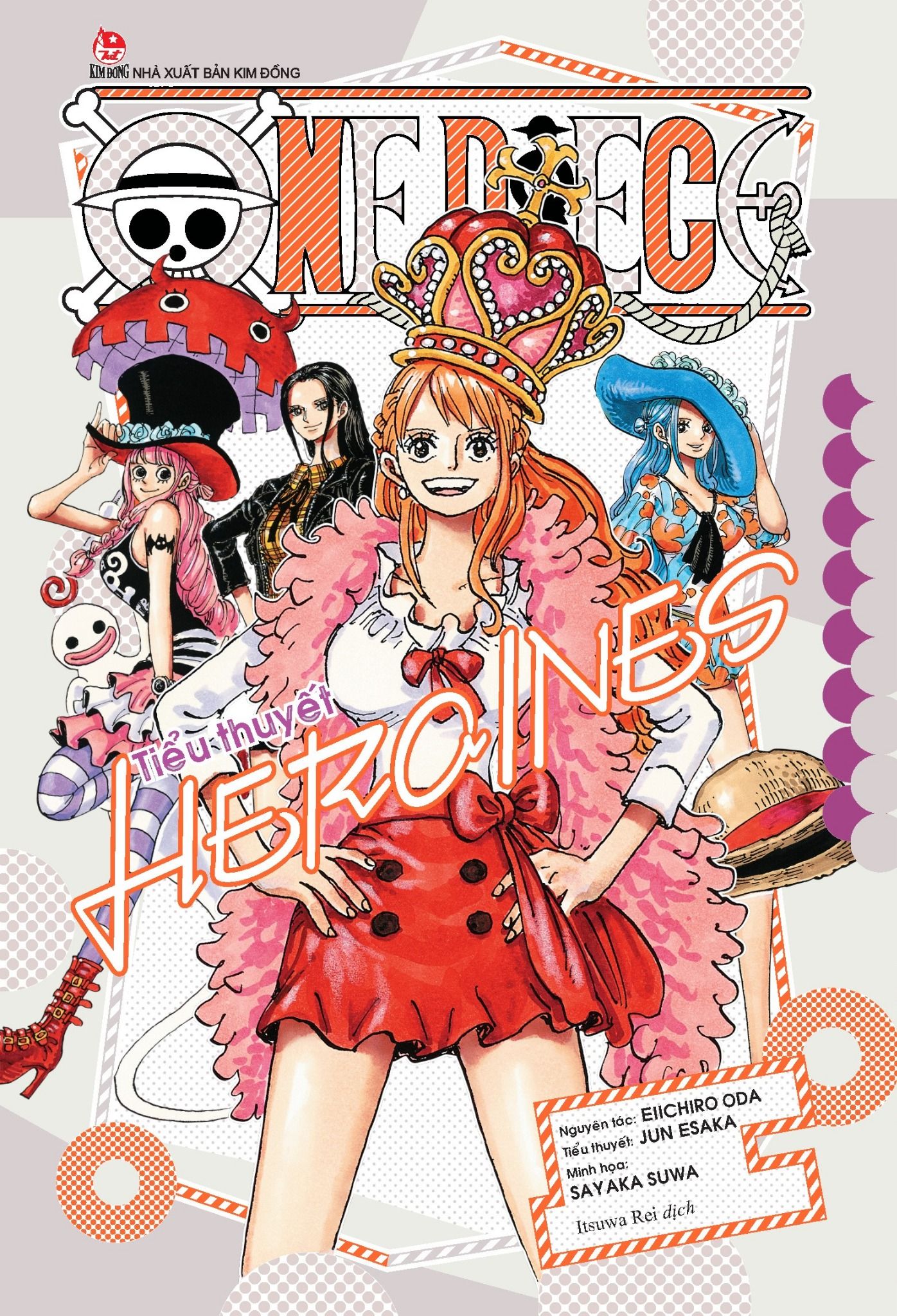  Tiểu Thuyết One Piece - HEROINES 