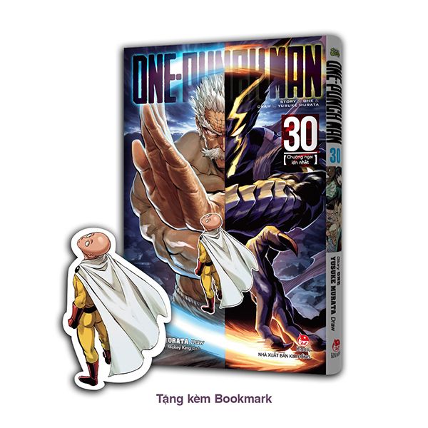 One-Punch Man - Tập 30 - Chướng Ngại Lớn Nhất - Tặng Kèm Bookmark - nhanvan.vn