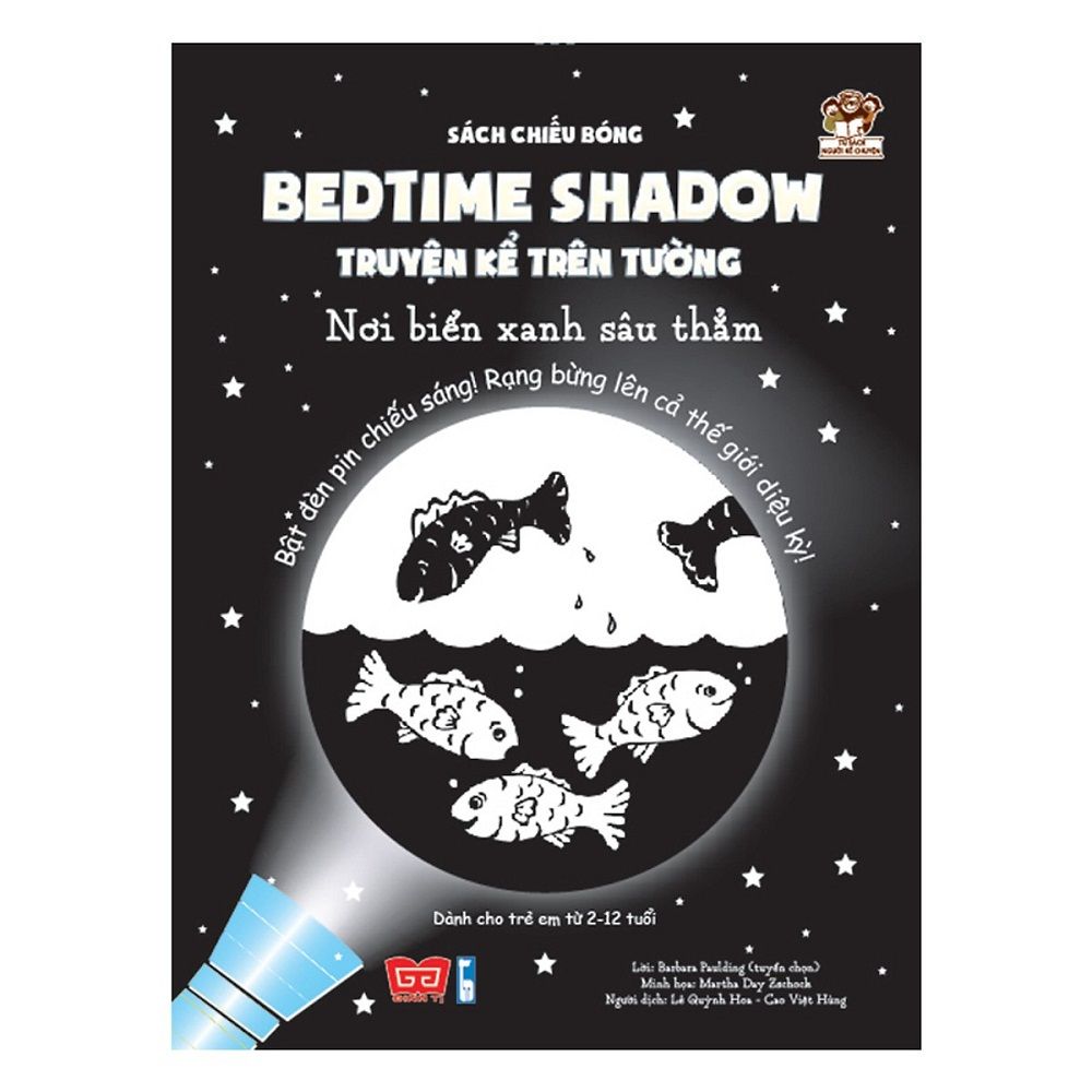  Sách Chiếu Bóng - Bedtime Shadow – Truyện Kể Trên Tường - Nơi Biển Xanh Sâu Thẳm 