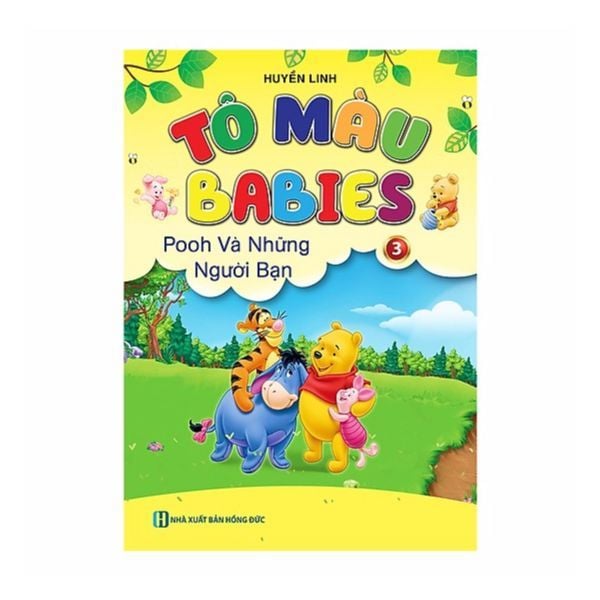  Tô Màu Babies Pooh Và Những Người Bạn - Tập 3 