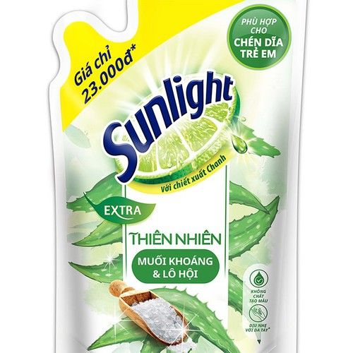  Sunlight Nước rửa chén Thiên nhiên 750g 