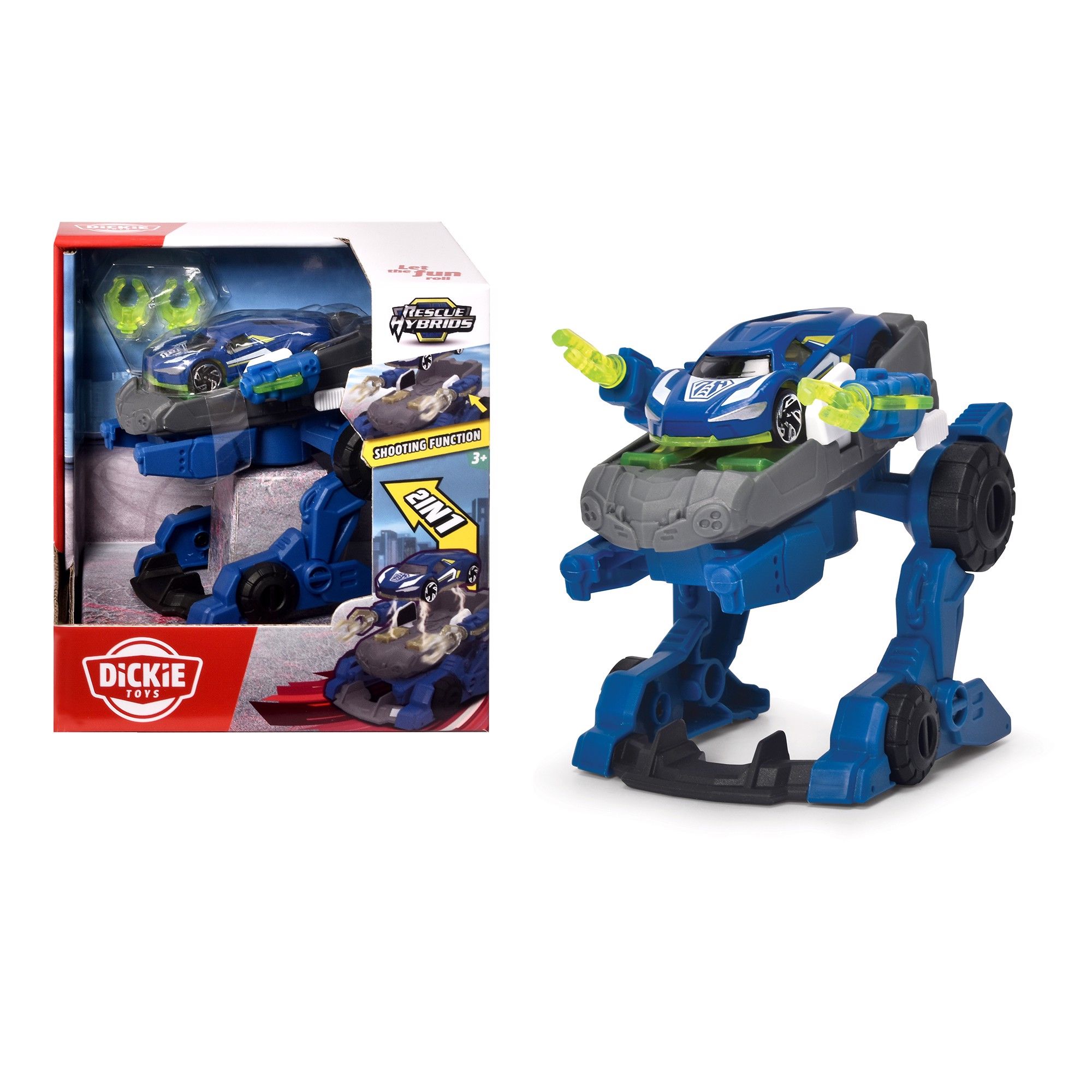  203792000 Đồ Chơi Xe Biệt Đội Chiến Đấu DICKIE TOYS Police Trooper 