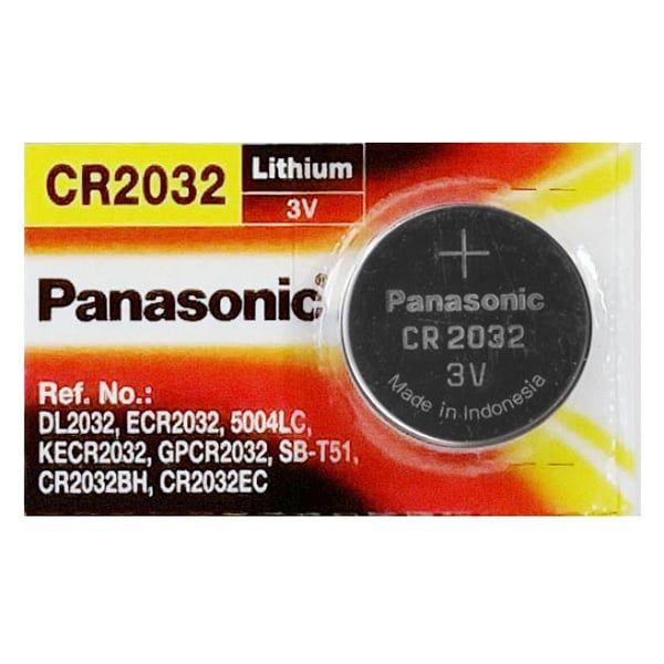  Pin Cúc Áo CR2032 Panasonic Lithium 3V - vỉ 1 viên 
