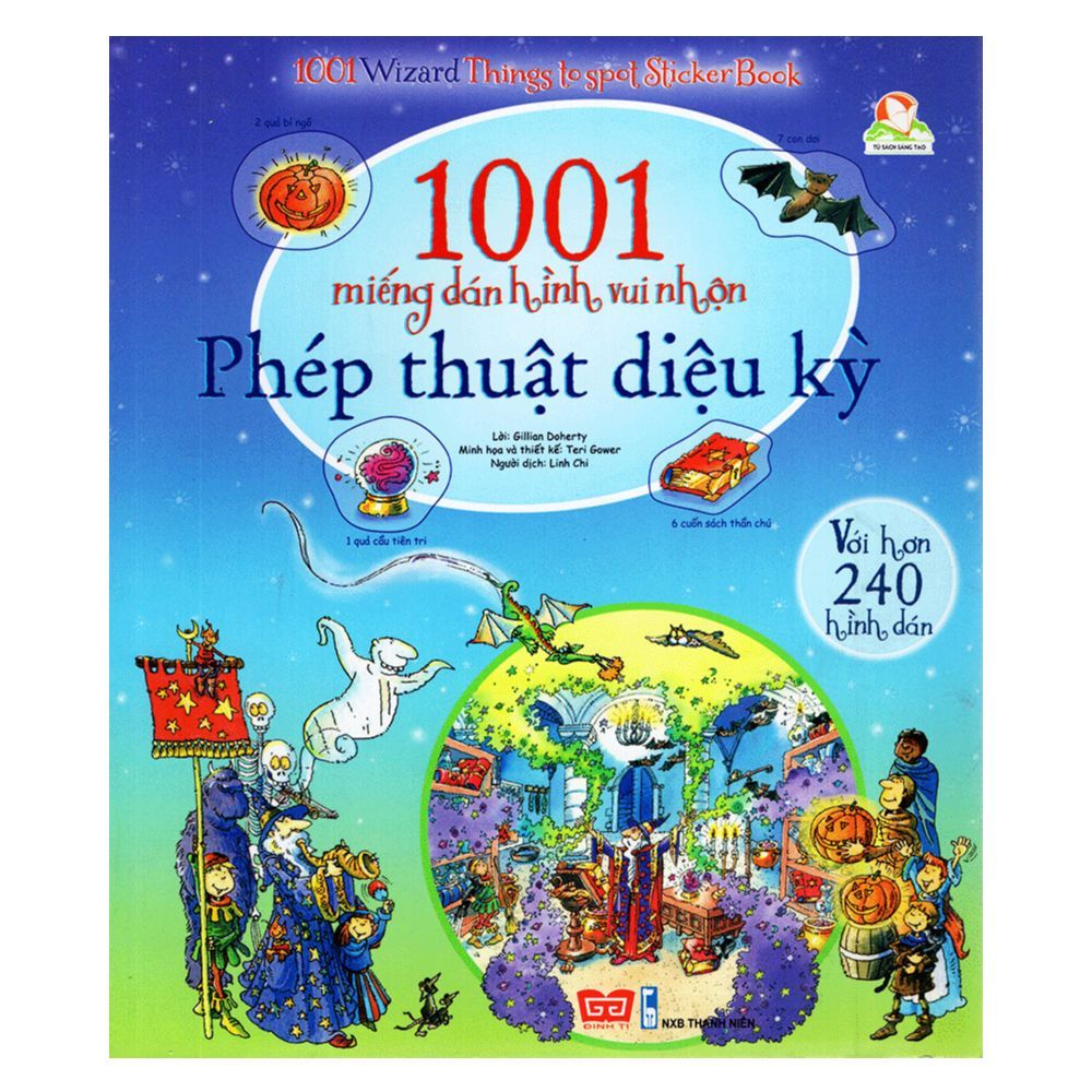 1001 Miếng Dán Hình Vui Nhộn - Phép Thuật Diệu Kỳ 