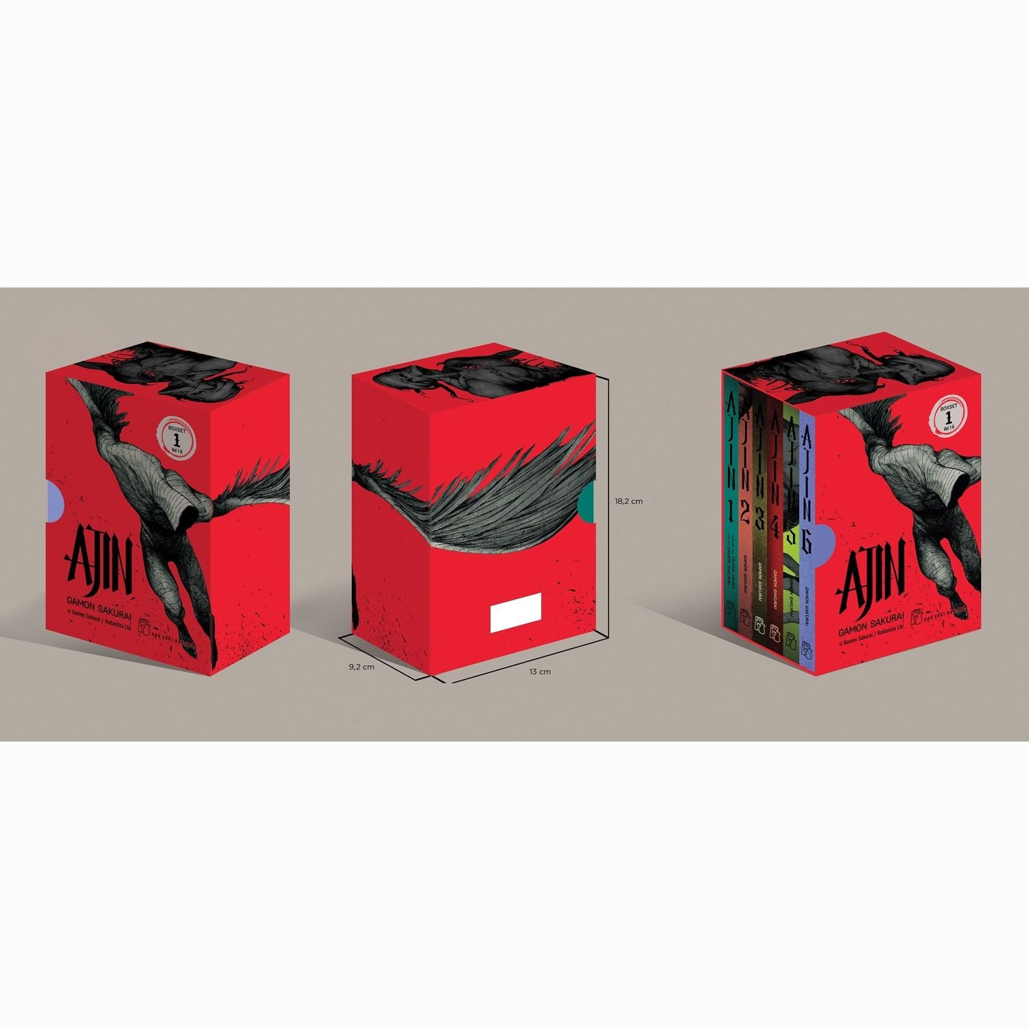  Ajin - BoxSet Số 1 - Tập 1 Đến Tập 6 