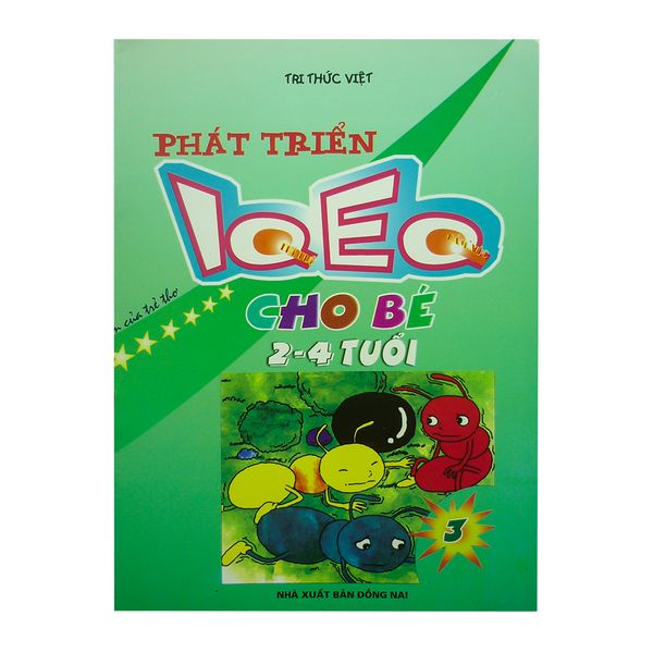  [PHIÊN CHỢ SÁCH CŨ] Phát Triển IQ EQ Cho Bé 2 - 4 Tuổi (Tập 3) 