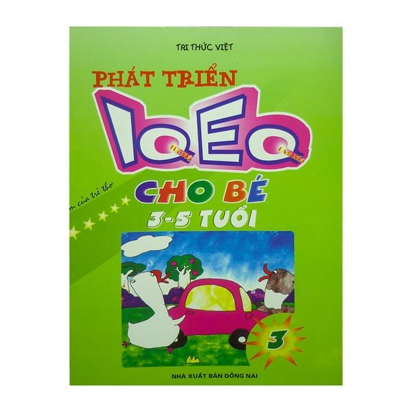  [PHIÊN CHỢ SÁCH CŨ] Phát Triển IQ EQ Cho Bé 3 - 5 Tuổi (Tập 3) 