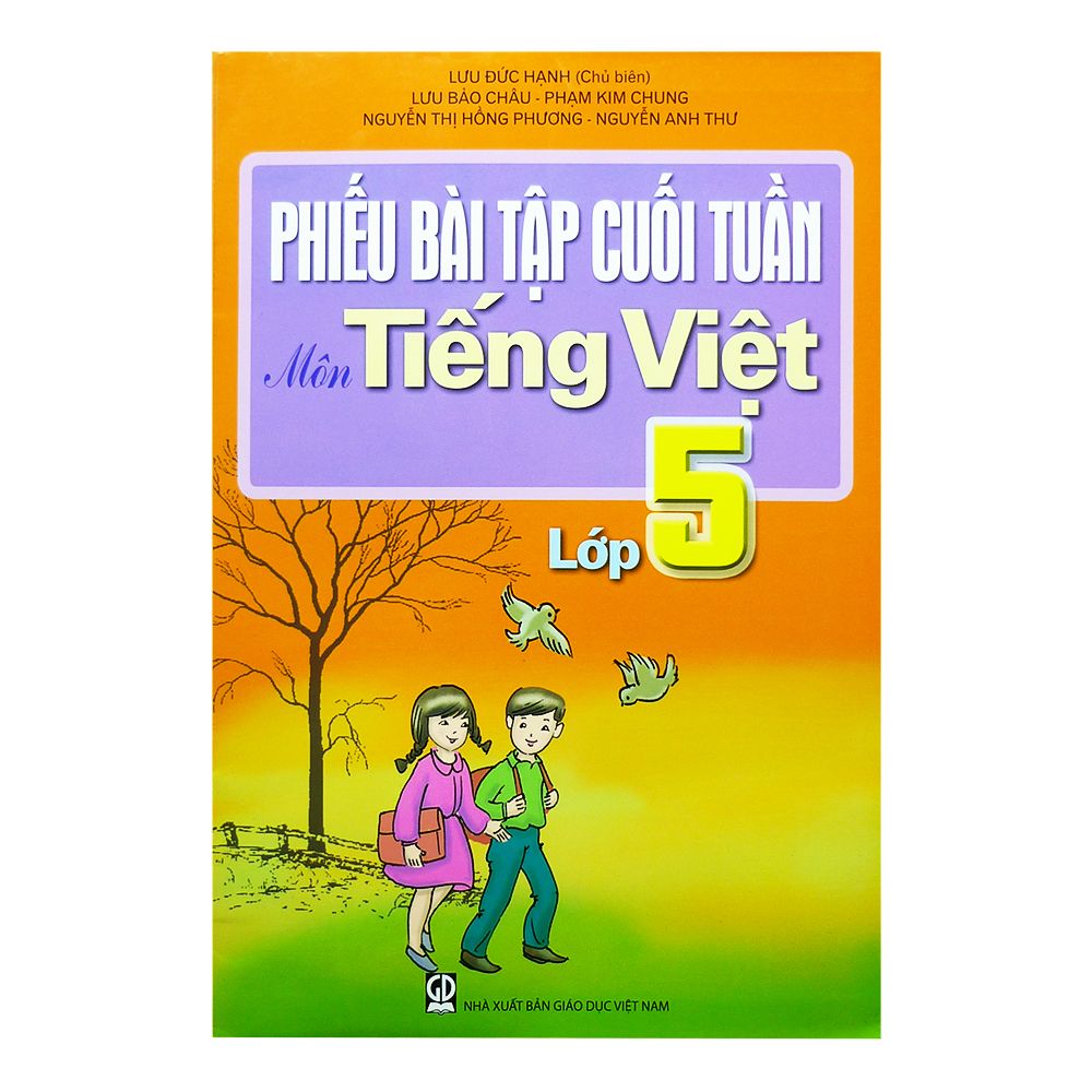  Phiếu Bài Tập Cuối Tuần Môn Tiếng Việt - Lớp 5 