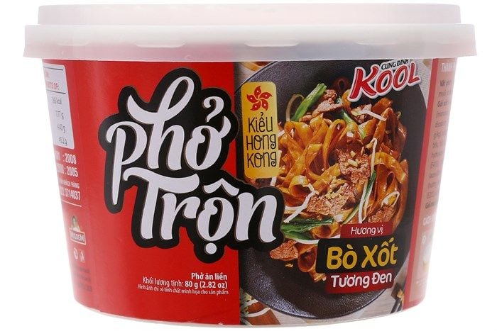  Phở Trộn Cung Đình Kool Bò Xốt Tương Đen (80g) 