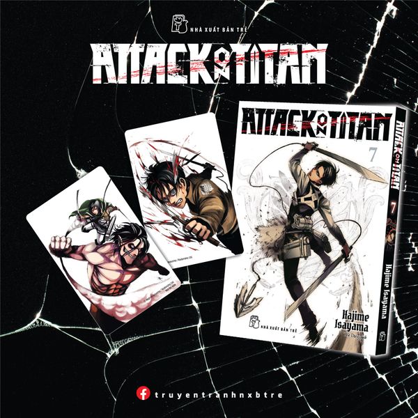  [Đặt Trước ] Attack On Titan - Tập 7- Bản Đặc Biệt ( Tặng Ngẫu Nhiên 2 Card PVC) 