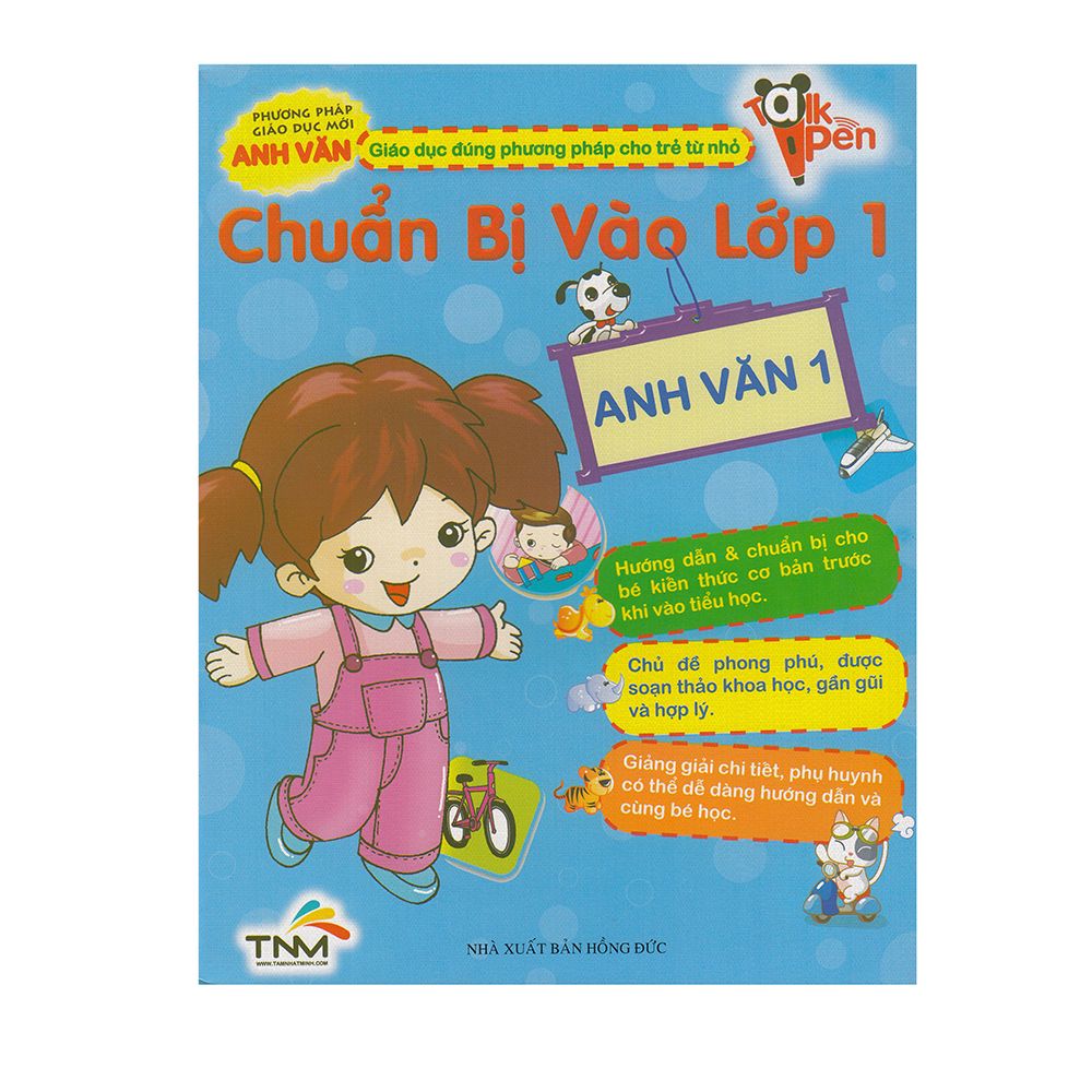  Phương Pháp Giáo Dục Mới Anh Văn - Chuẩn Bị Vào Lớp 1 - Anh Văn 1 