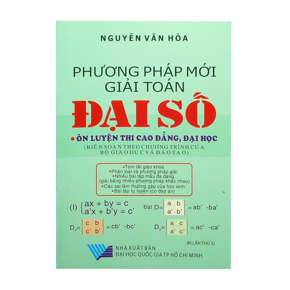  Phương Pháp Mới Giải Toán Đại Số 