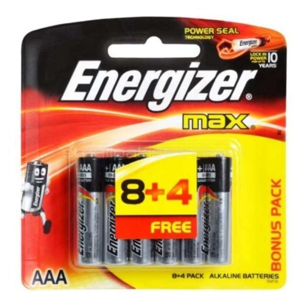  Pin 3A Energizer Max E92 BP8 