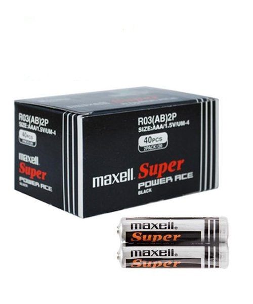  Pin Maxell Super Power Ace Size AAA 