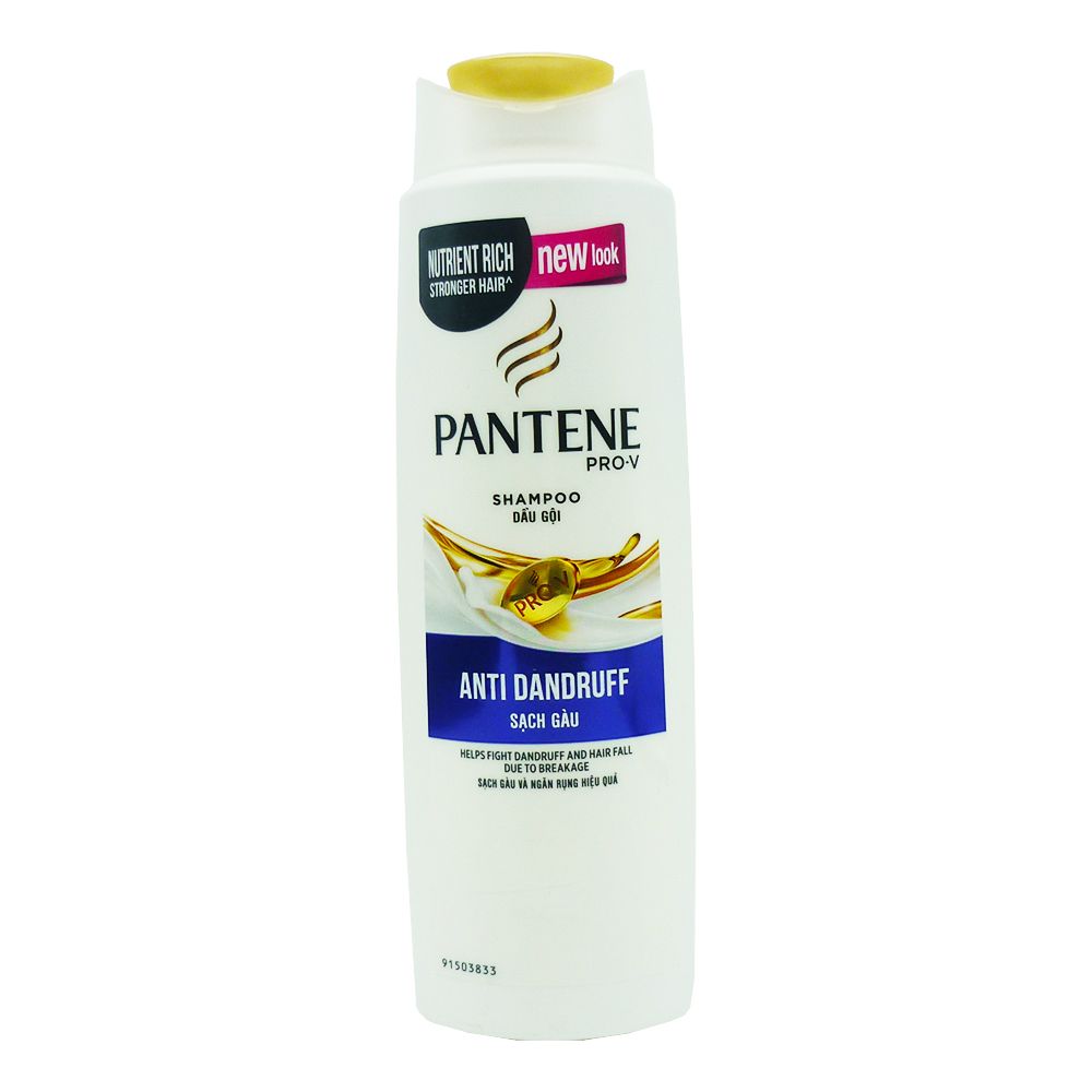  Dầu Gội Pantene Pro-v Shampoo Anti Dandruff Sạch Gàu Ngăn Rụng Tóc Hiệu Quả 300g 