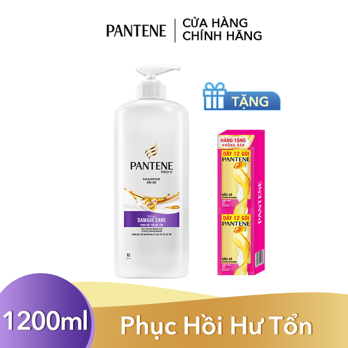  Dầu gội Pant chăm sóc hư tổn 1200ml 