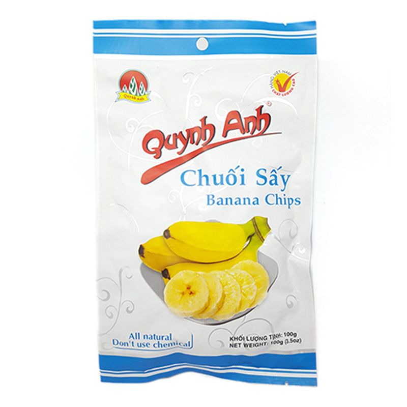  Quỳnh Anh Chuối Sấy 100g 