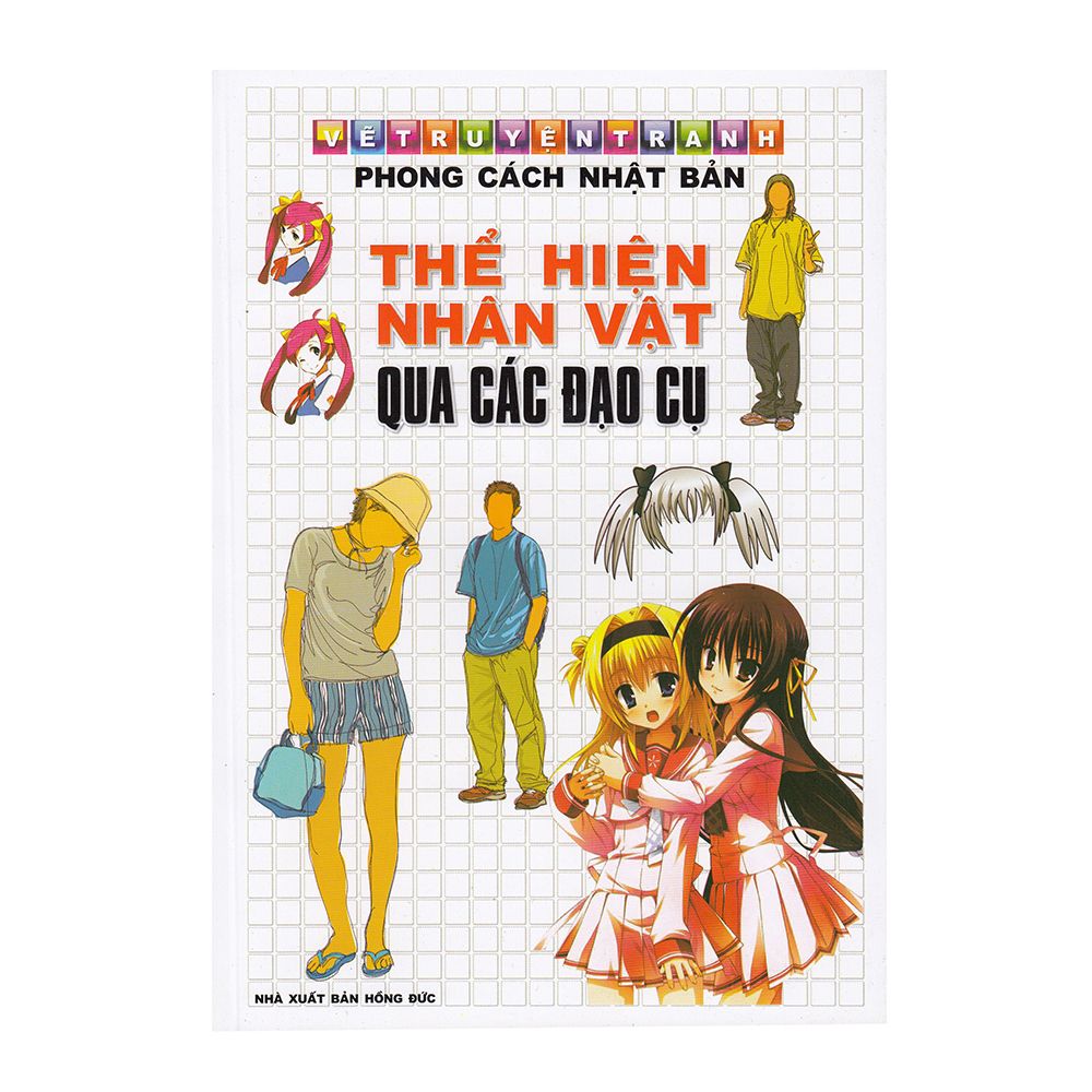  Vẽ Truyện Tranh Phong Cách Nhật Bản - Thể Hiện Nhân Vật Qua Các Đạo Cụ 