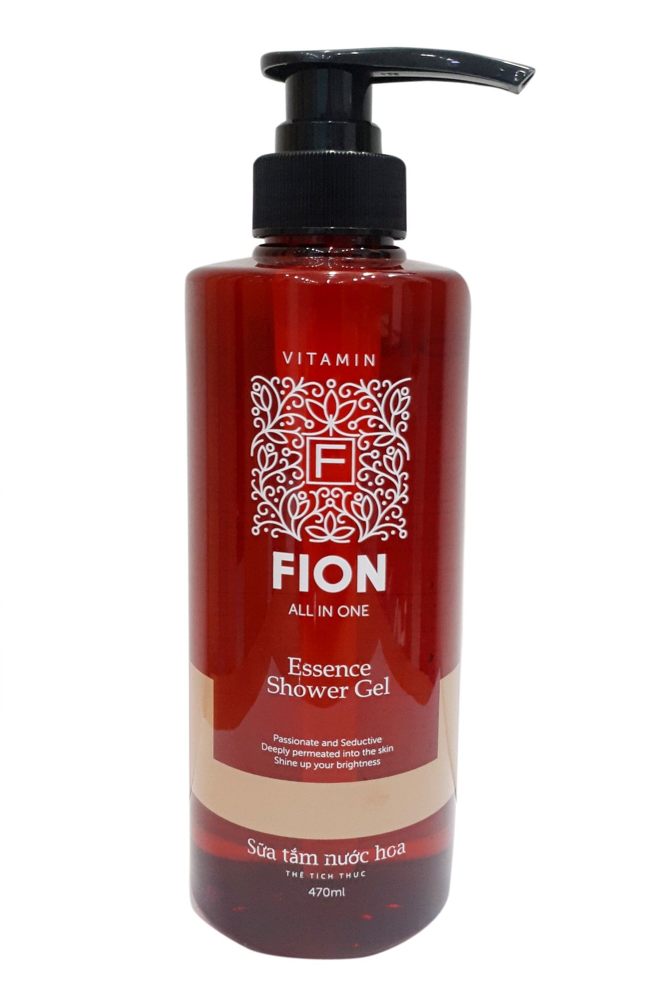  Sữa Tắm Nước Hoa Fion - Màu Đỏ (470ml) 