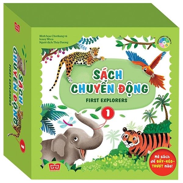  Sách Chuyển Động - First Explorers (Hộp 1) 