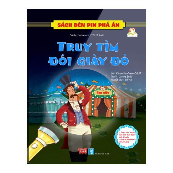  Sách Đèn Pin Phá Án - Truy Tìm Đôi Giày Đỏ 