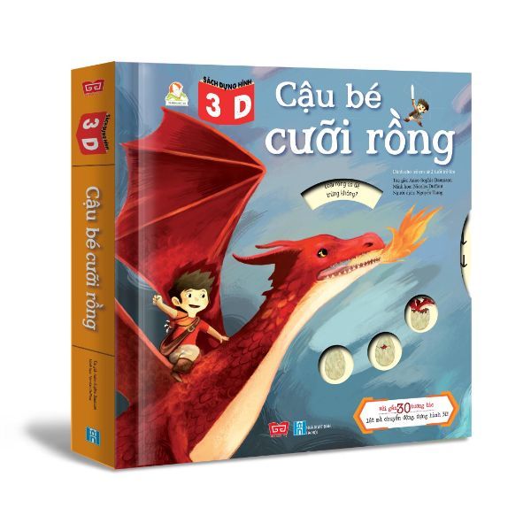  Sách Dựng Hình 3D - Cậu Bé Cưỡi Rồng 