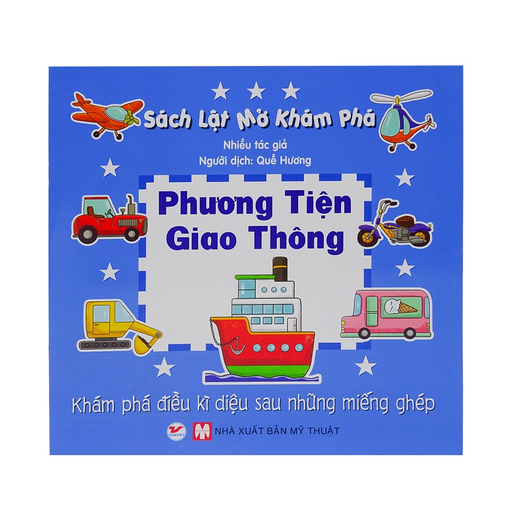  Sách Lật Mở Khám Phá - Phương Tiện Giao Thông 