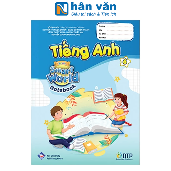  Tiếng Anh 6 - I Learn Smart World - Notebook 