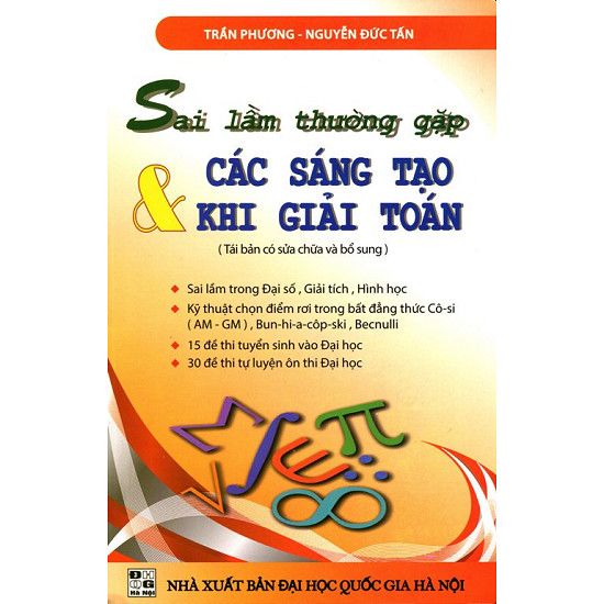  Sai Lầm Thường Gặp Và Các Sáng Tạo Khi Giải Toán 