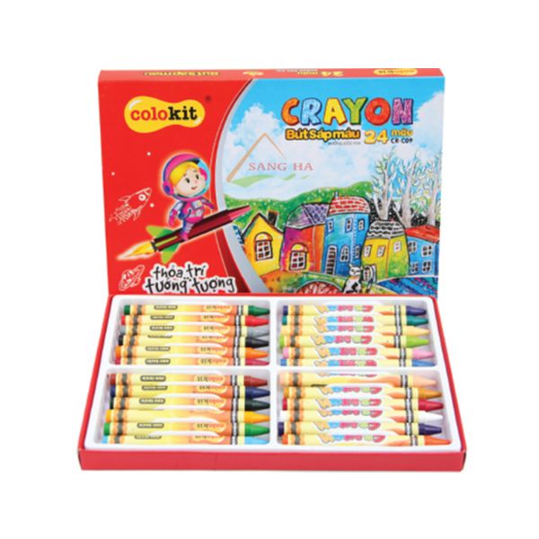 Sáp Màu Thiên Long - Colokit CR-C09 24 Màu