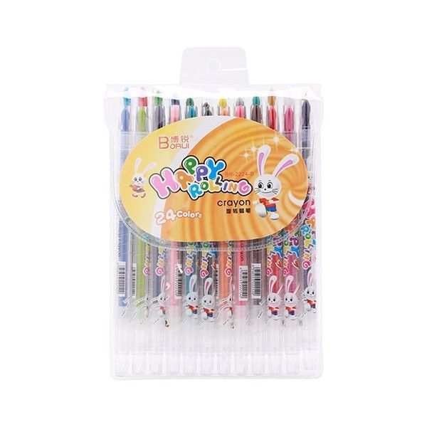 Sáp Vặn Happy Rolling BR-2224-B 24 Màu
