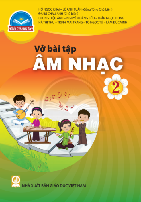  Vở Bài Tập Âm Nhạc 2 - Chân Trời Sáng Tạo 