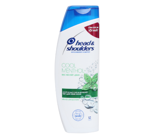 Dầu Gội Head & Shoulders Bạc Hà Mát Rượi 350ml
