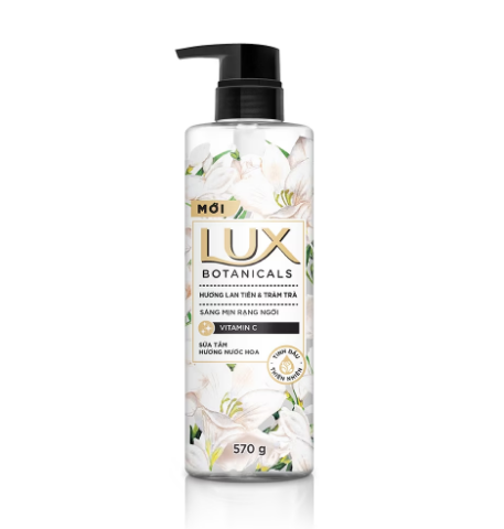  Sữa Tắm Lux Botanicals Hương Lan Tiên & Tràm Trà 570g (562ml) 