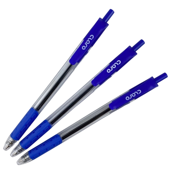  Bút Bi Claro Trion Grip RT CL-4070 0.7mm Xanh 