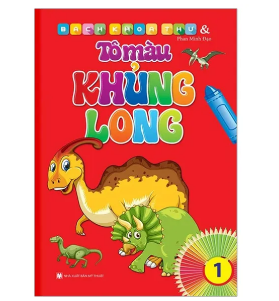  Tô màu khủng long T.1 