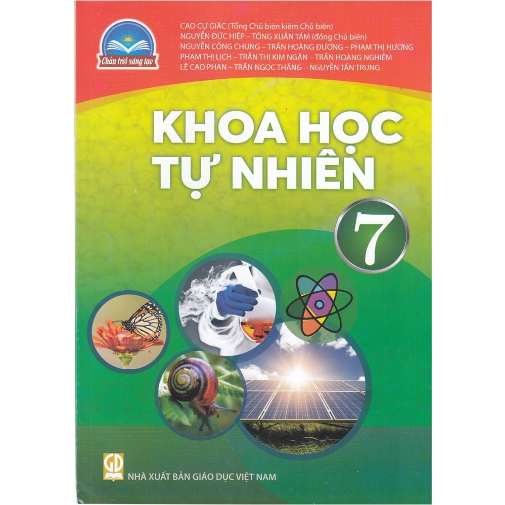  Sách Giáo Khoa Khoa Học Tự Nhiên Lớp 7 - Chân Trời Sáng Tạo - 2025 