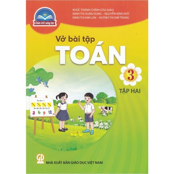  Vở Bài Tập Toán Lớp 3 - Tập 2 - Chân Trời Sáng Tạo 