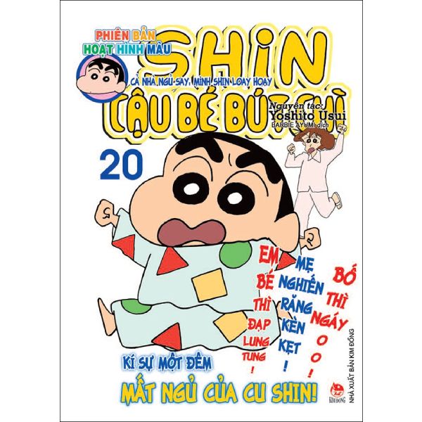  Shin - Cậu Bé Bút Chì - Tập 20 (Phiên Bản Hoạt Hình Màu) 