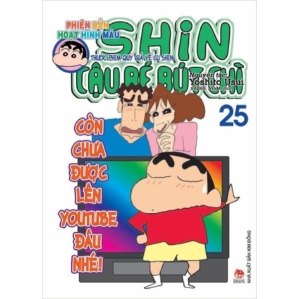  Shin - Cậu Bé Bút Chì - Tập 25 (Phiên Bản Hoạt Hình Màu) 