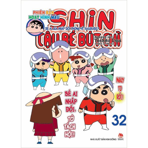  Shin - Cậu Bé Bút Chì - Tập 32 (Phiên Bản Hoạt Hình Màu) 