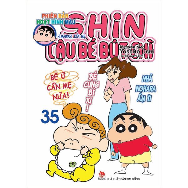  Shin - Cậu Bé Bút Chì - Tập 35 (Phiên Bản Hoạt Hình Màu) 