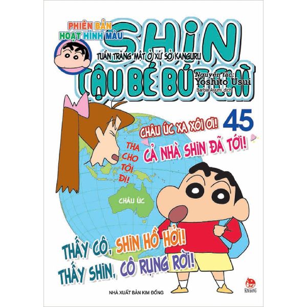  Shin - Cậu Bé Bút Chì - Tập 45 (Phiên Bản Hoạt Hình Màu) 